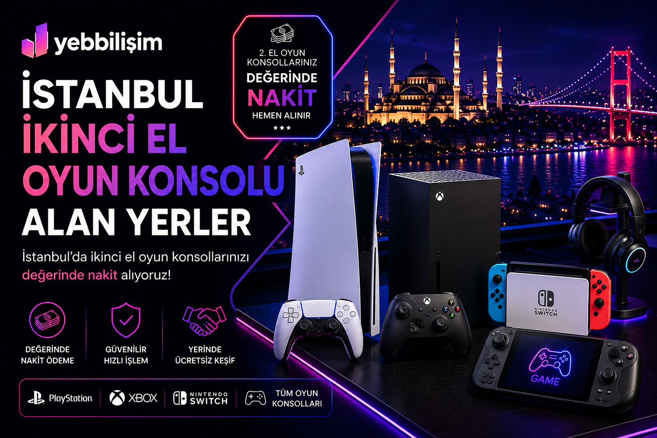 İstanbul İkinci El Oyun Konsolu Alan Yerler