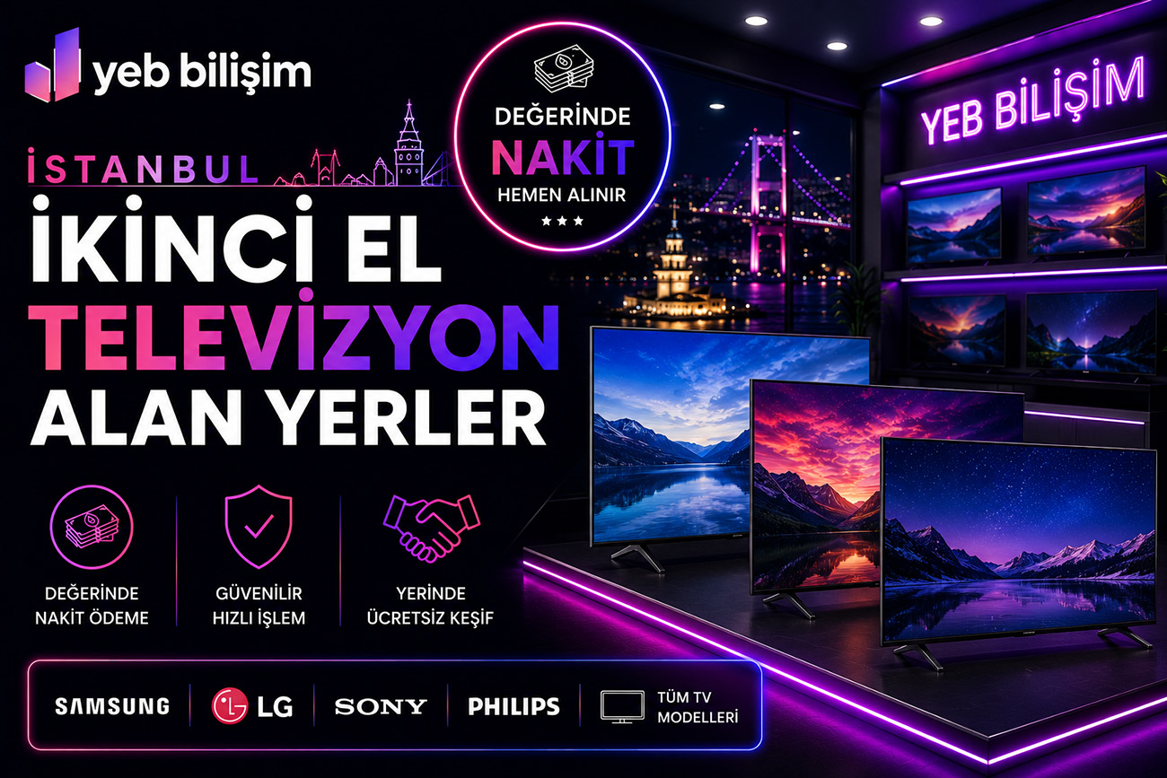 İstanbul İkinci El Televizyon Alan Yerler