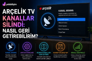 Arçelik TV Kanallar Silindi: Nasıl Geri Getirebilirim?