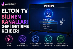 Elton TV Silinen Kanalları Geri Getirme Rehberi