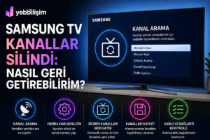 Samsung TV Kanallar Silindi: Nasıl Geri Getirebilirim?