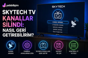Skytech TV Kanallar Silindi: Nasıl Geri Getirebilirim?