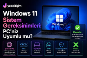 Windows 11 Sistem Gereksinimleri: PC'niz Uyumlu mu?