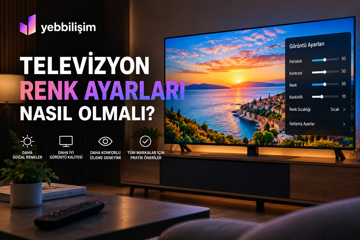 Televizyon Renk Ayarları Nasıl Olmalı?